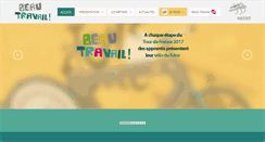 Desktop Screenshot of beautravail.org