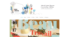 Desktop Screenshot of beautravail.fr